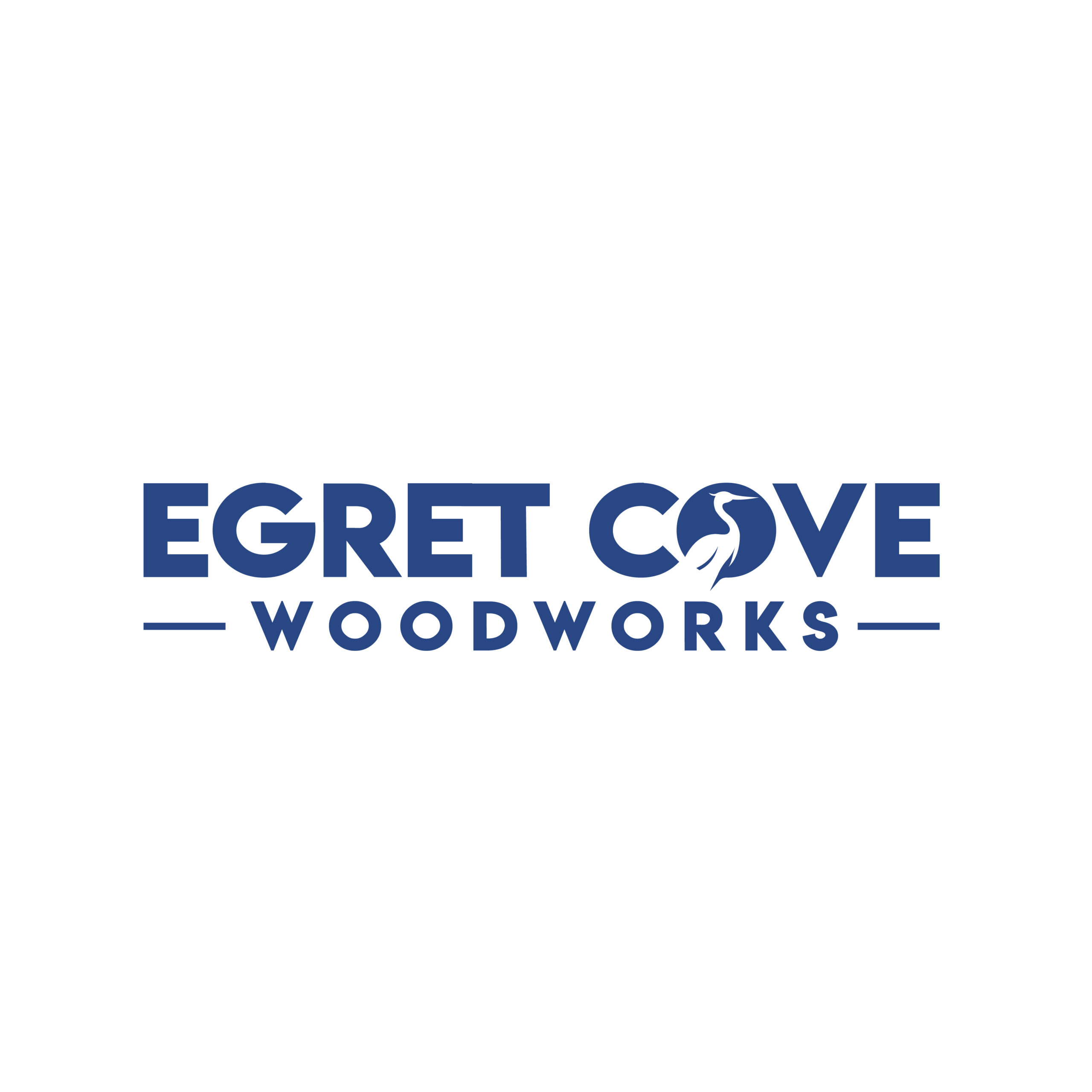 Egret Cove Woodworks Logo